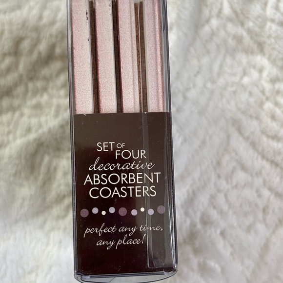 NEW Coasters - Set of Four “Love The Wine You’re With” - Picture 6 of 6